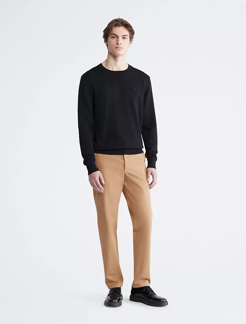 [Calvin Klein] Men's crew neck cotton sweater