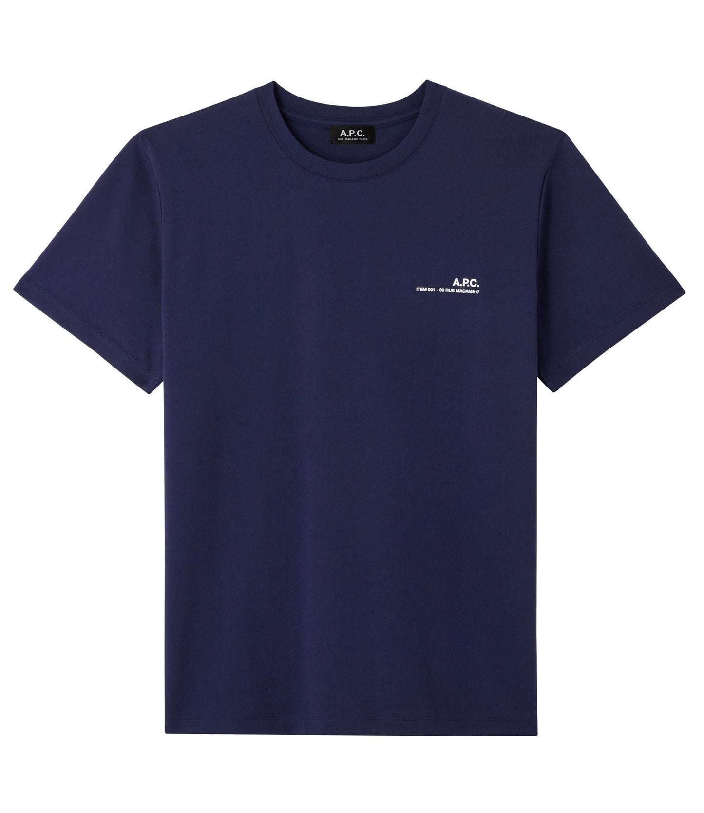 [APC] Logo Jersey T-shirt Crew Neck