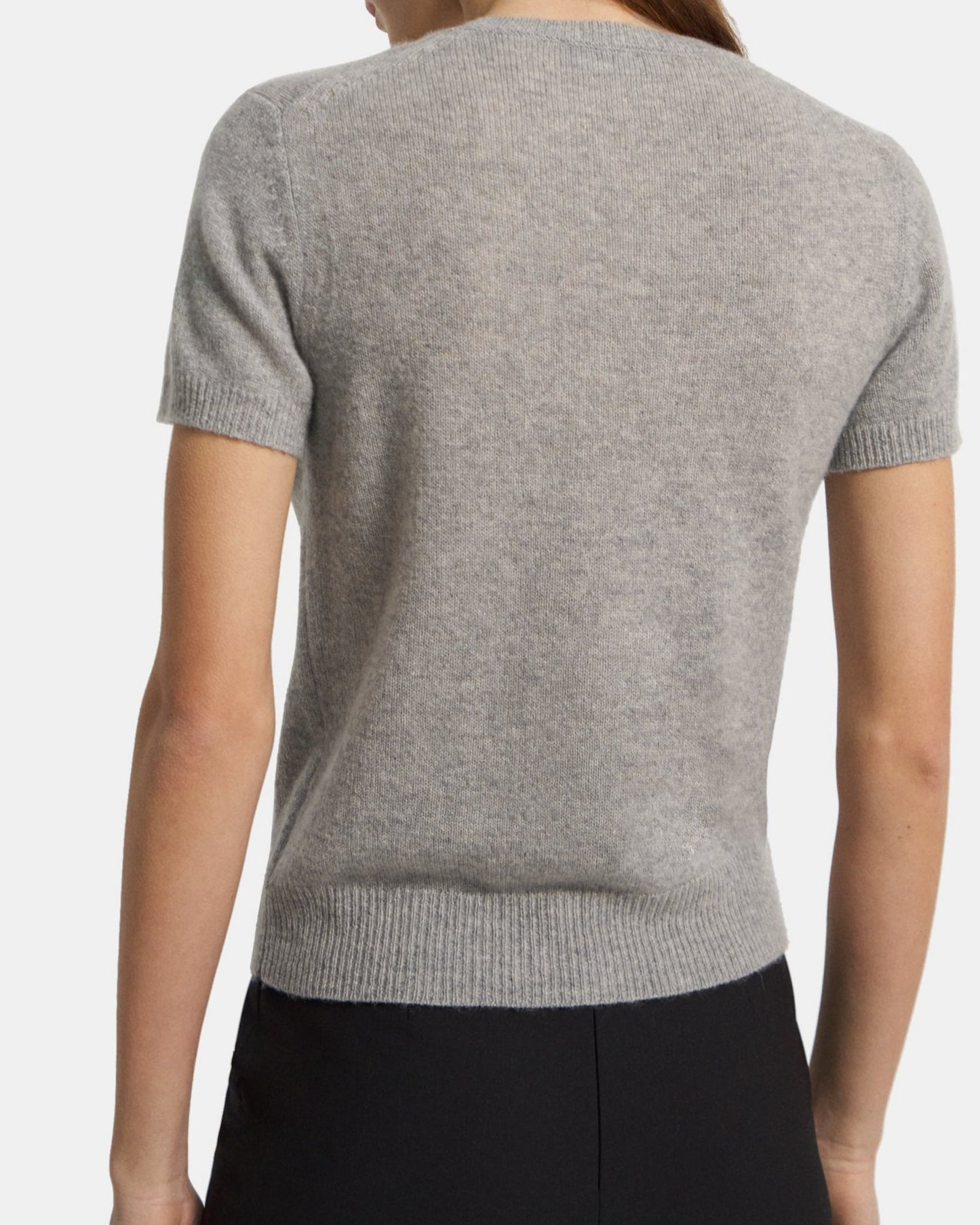 [Theory] Cashmere short-sleeved sweater/purchasing agency