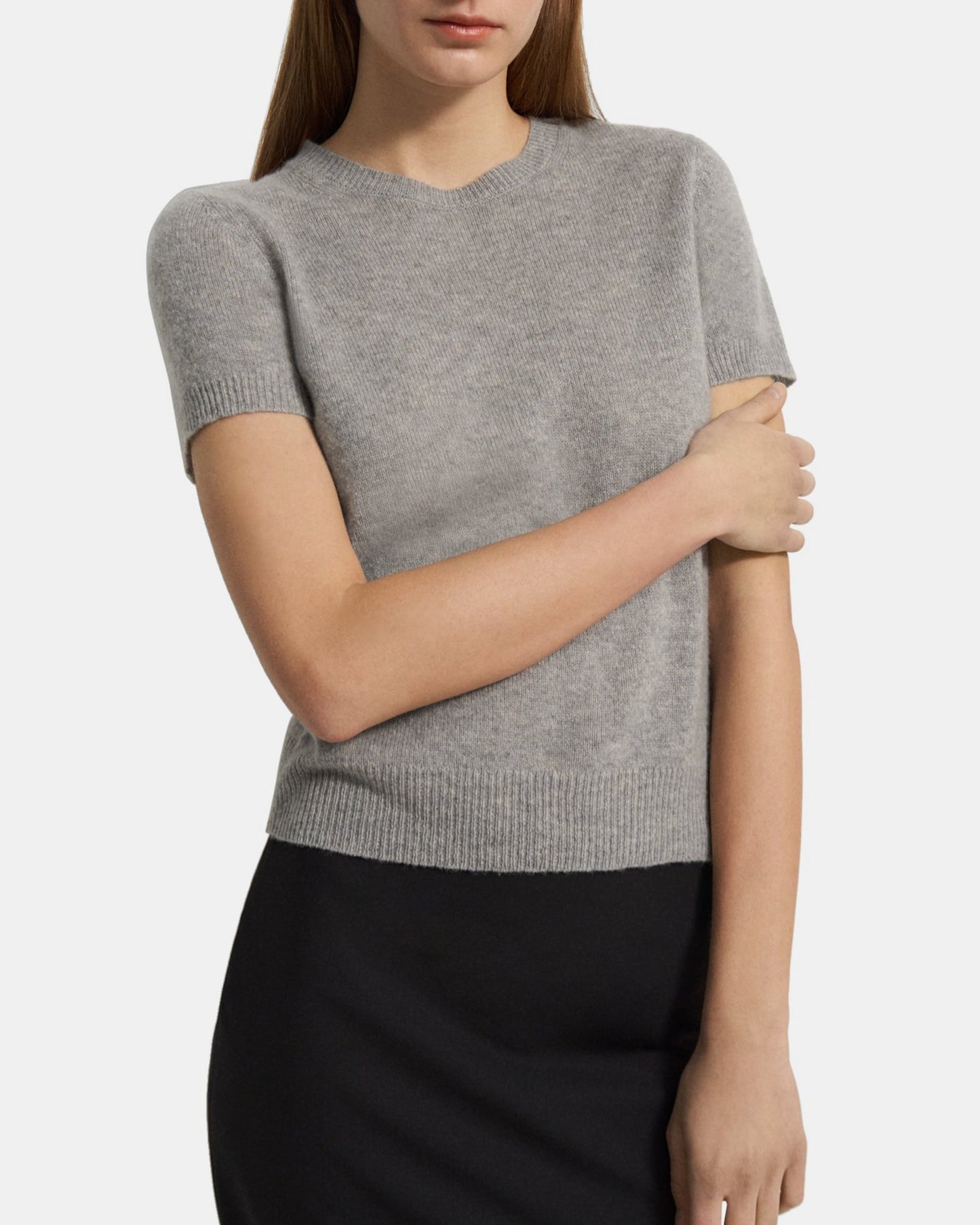 [Theory] Cashmere short-sleeved sweater/purchasing agency