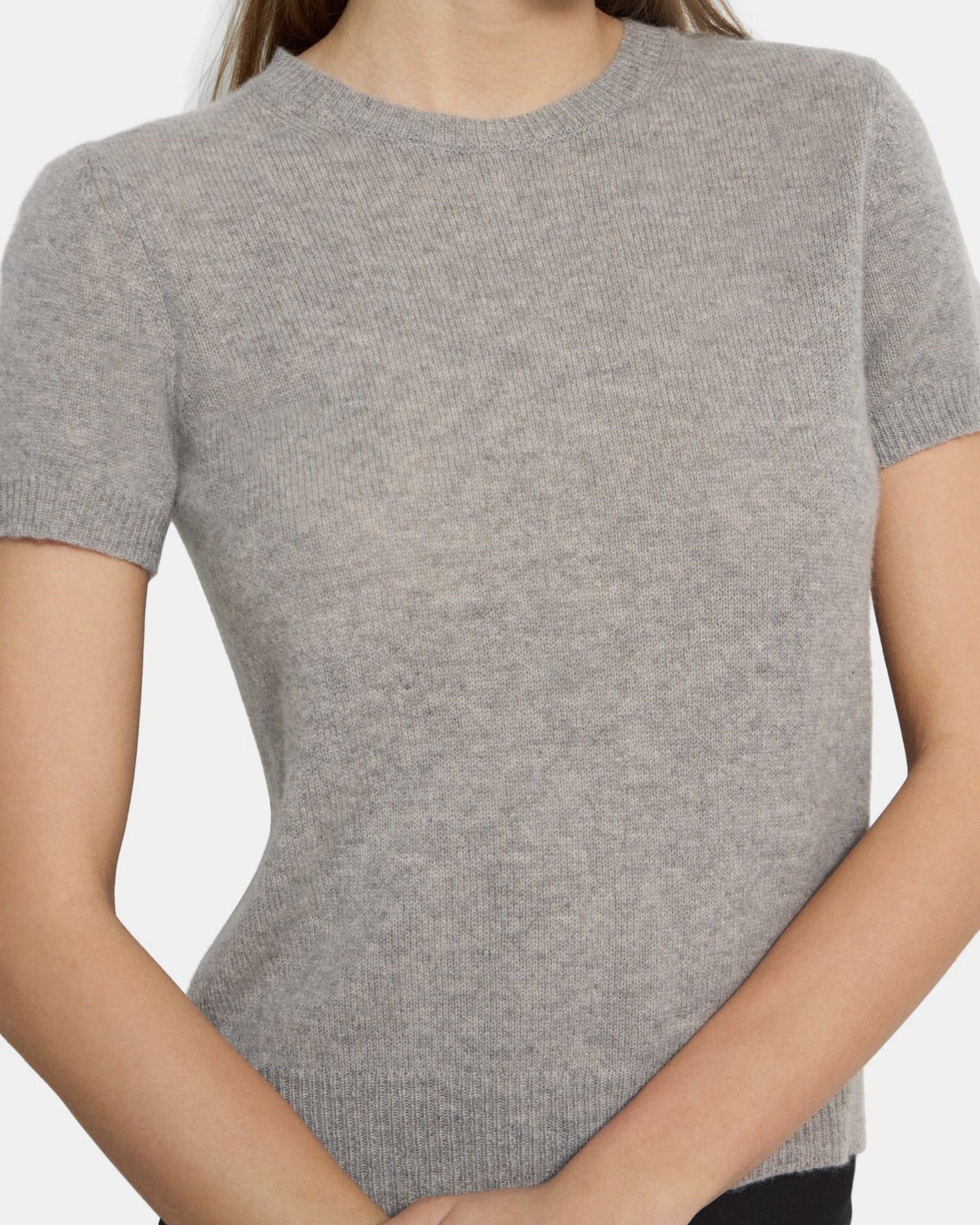 [Theory] Cashmere short-sleeved sweater/purchasing agency