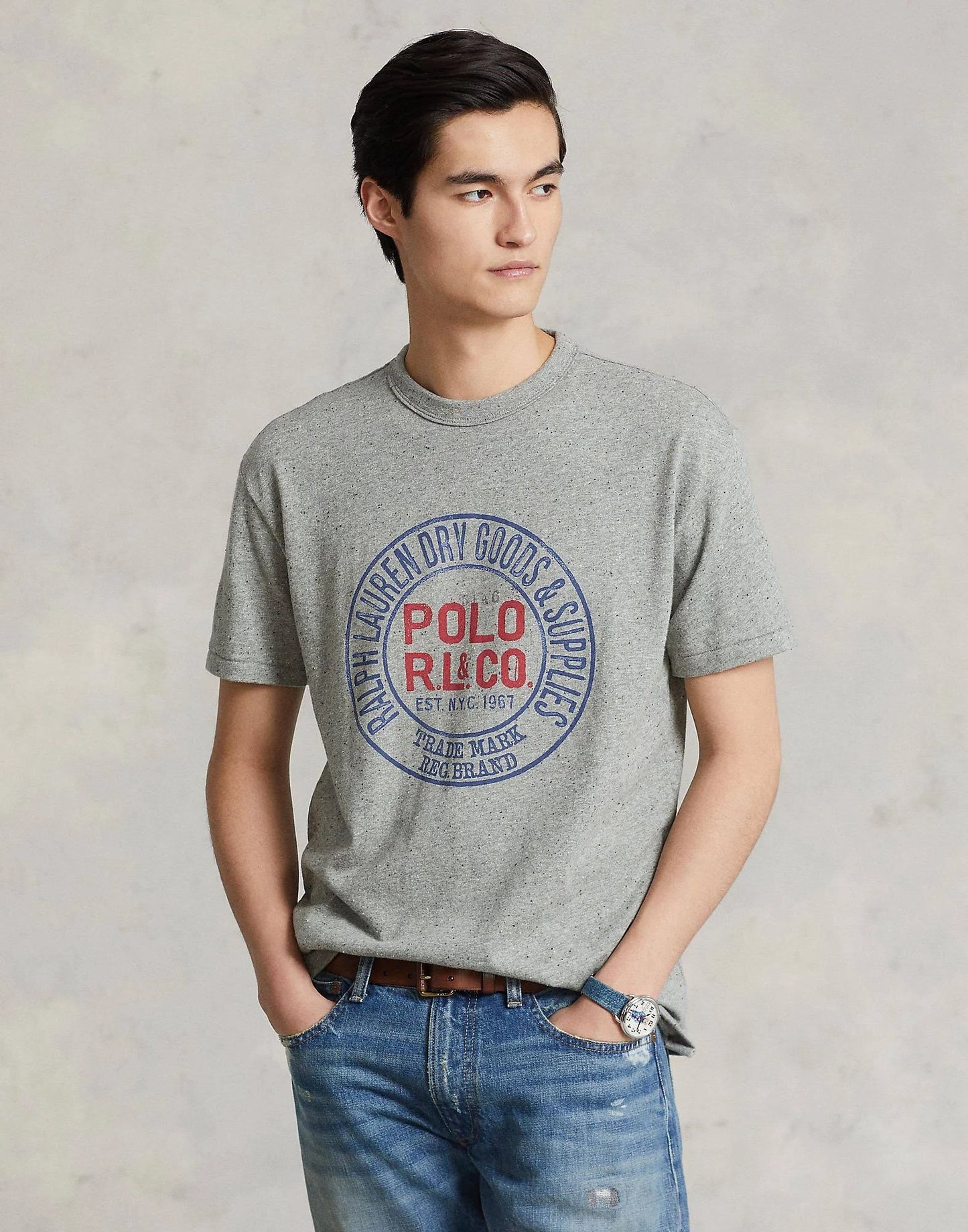 [폴로 랄프로렌 Polo Ralph Lauren] 캐쥬얼 반팔 져지 티셔츠